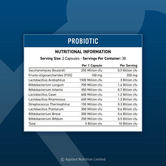Applied Nutrition Probiotic