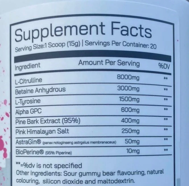Sports Nutrition Pump City