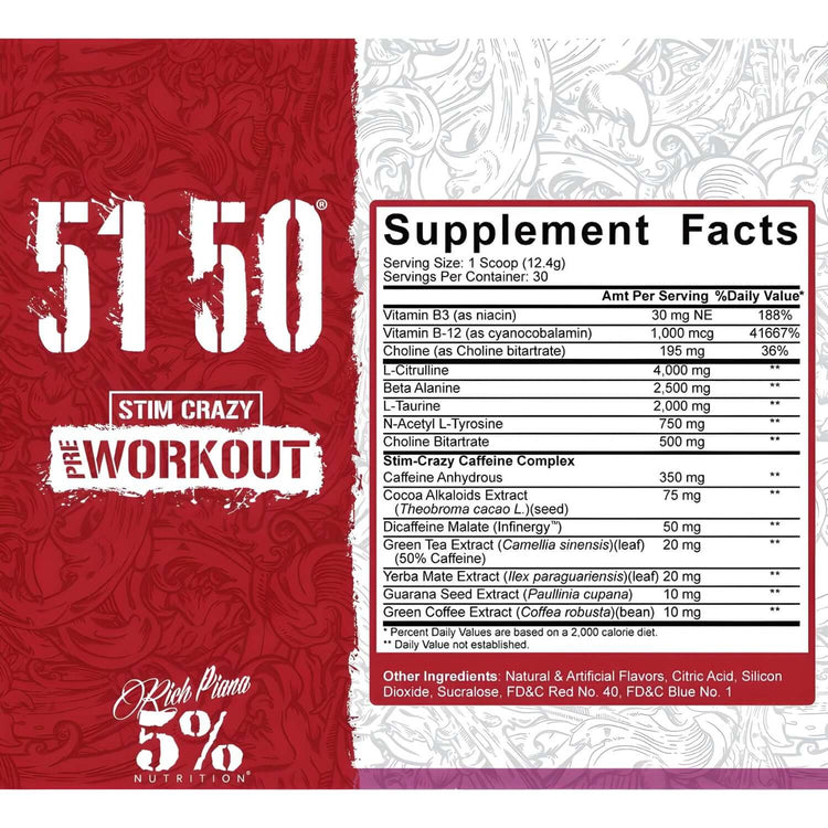 Rich Piana 5% Nutrition 5150