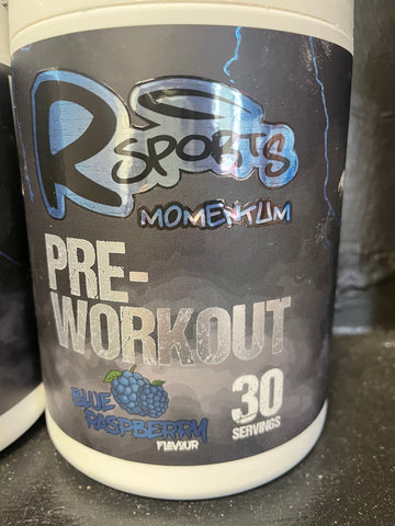 R sports momentum pre workout