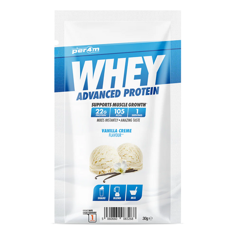 Per4m whey protein samples